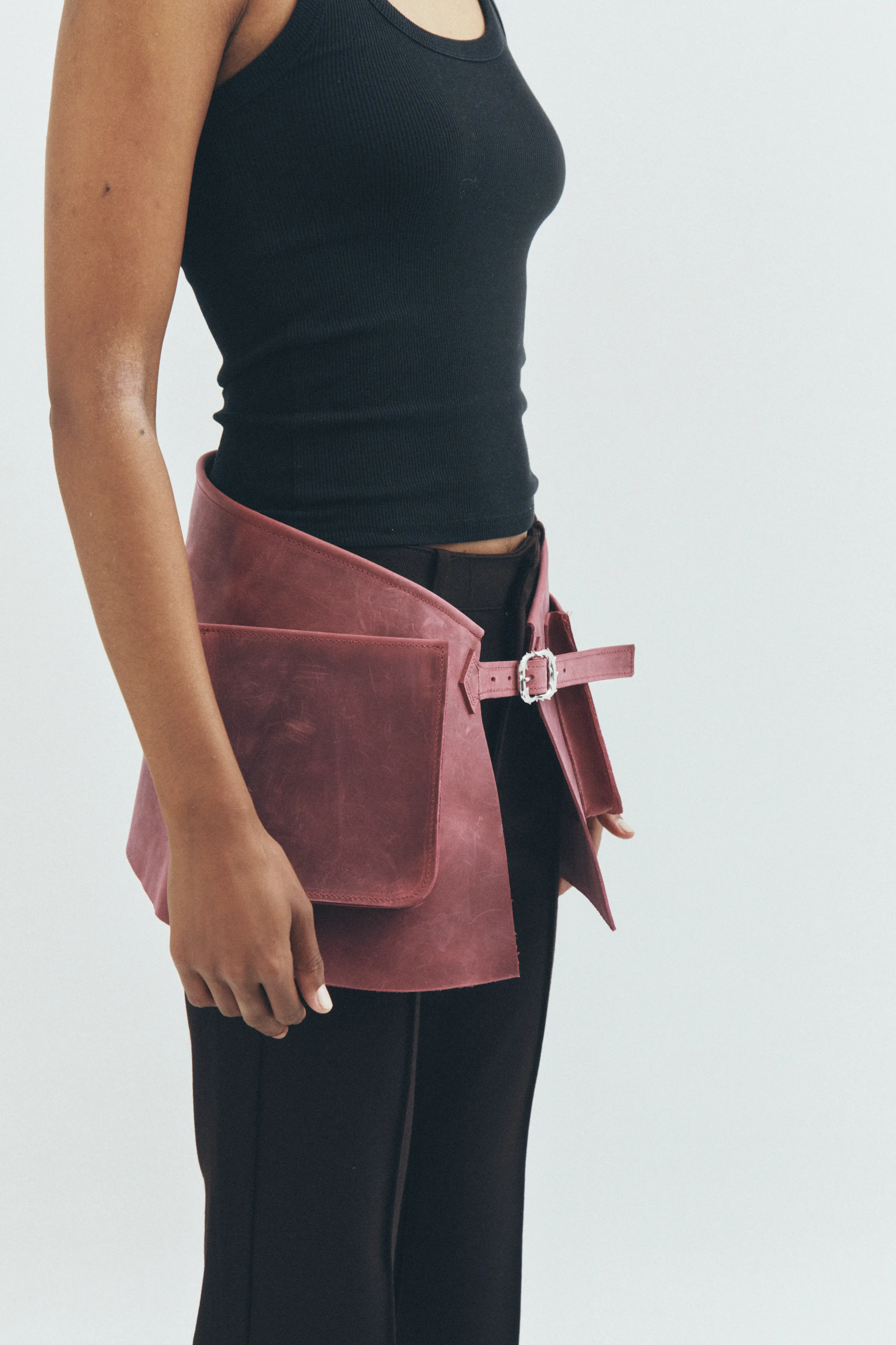 Espina Apron Fuchsia - Image 5