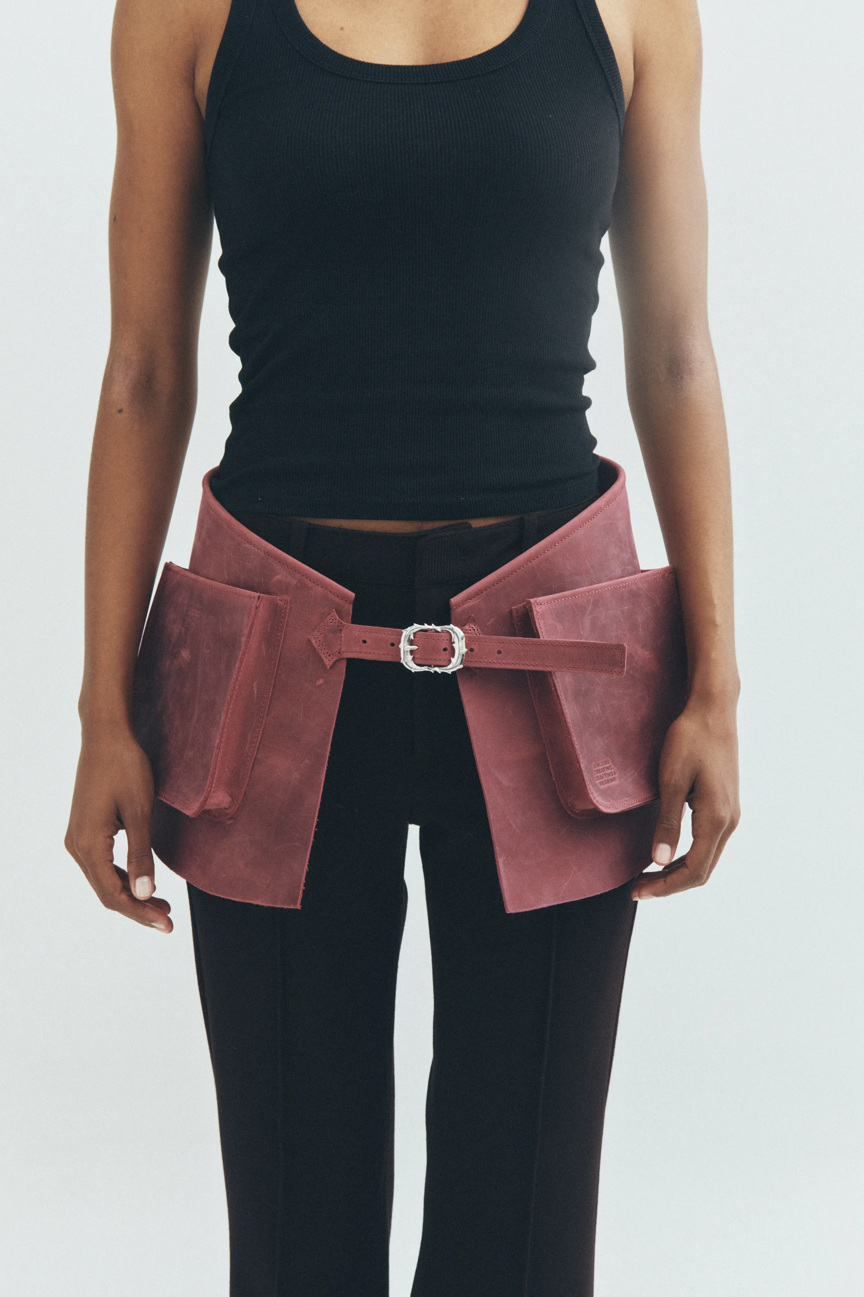 Espina Apron Fuchsia - Image 6