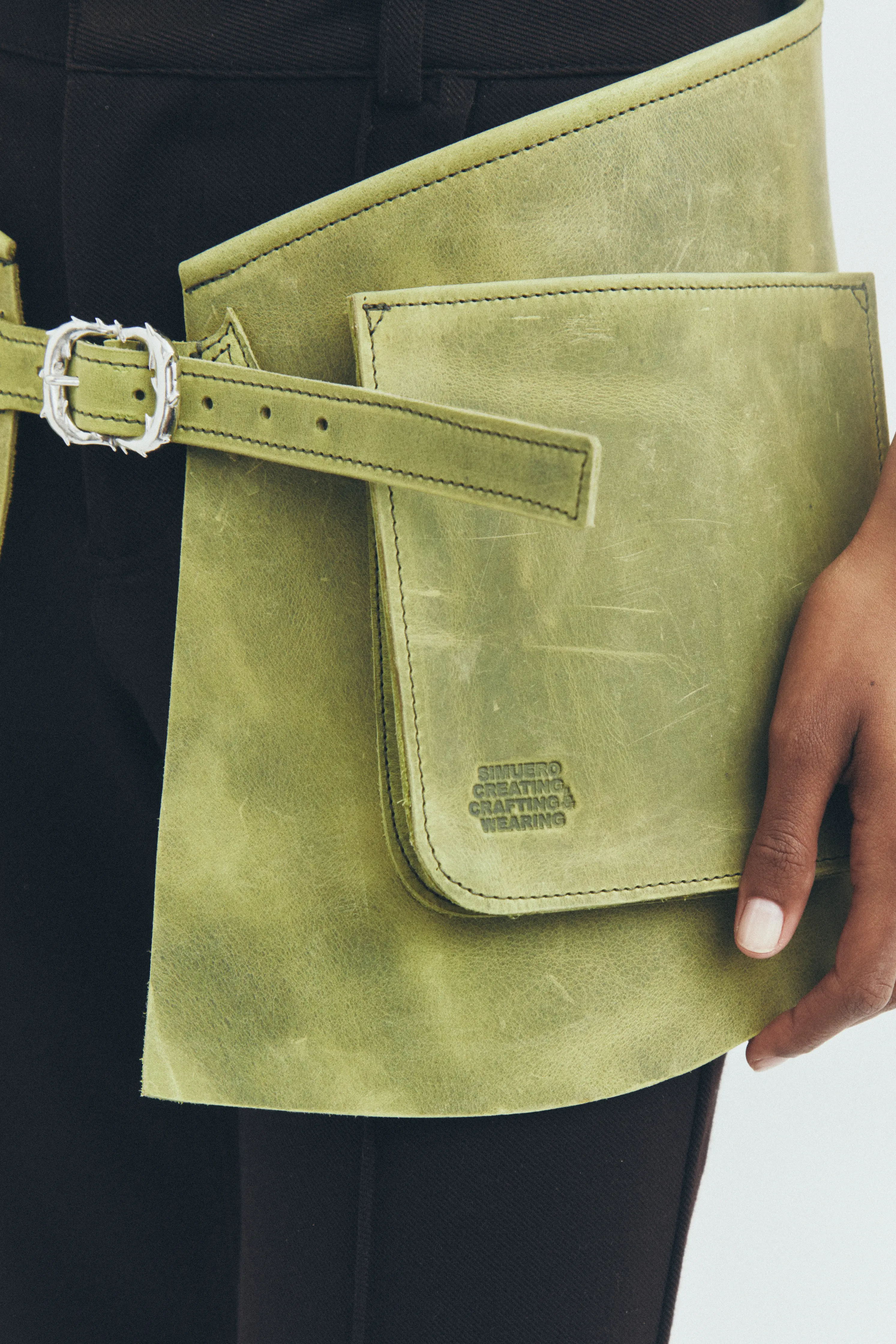 Espina Apron Green - Image 6