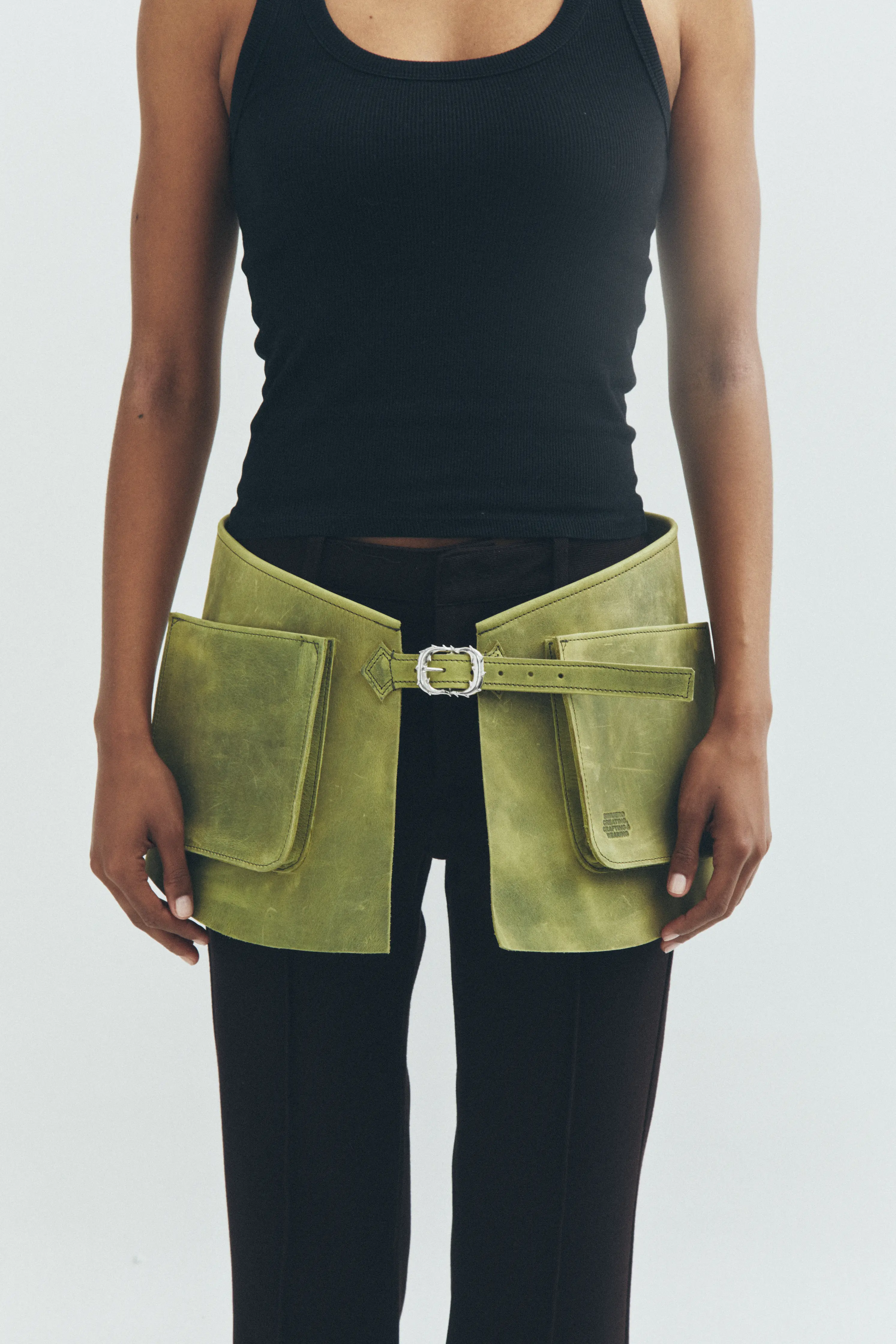 Espina Apron Green - Image 7
