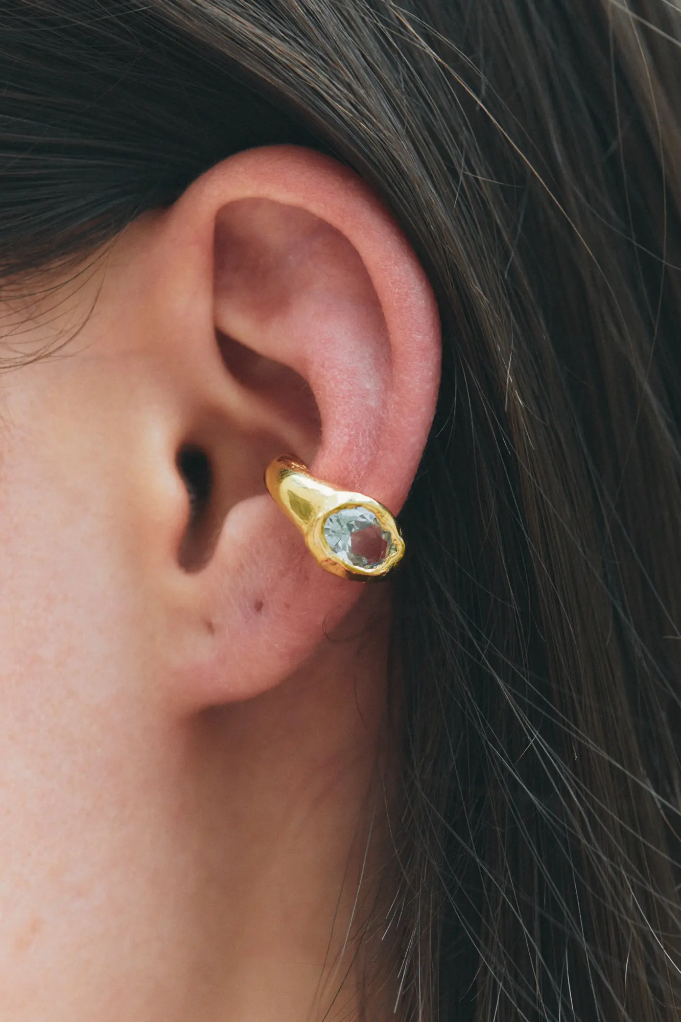 Faro Blue Ear Cuff - Image 3