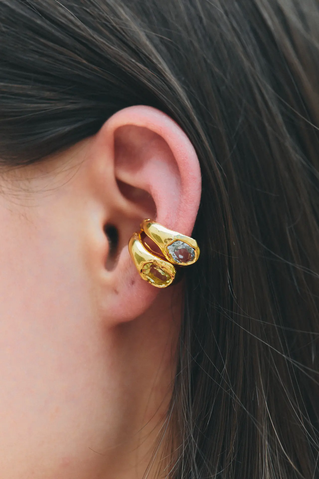 Faro Yellow Ear Cuff - Image 3