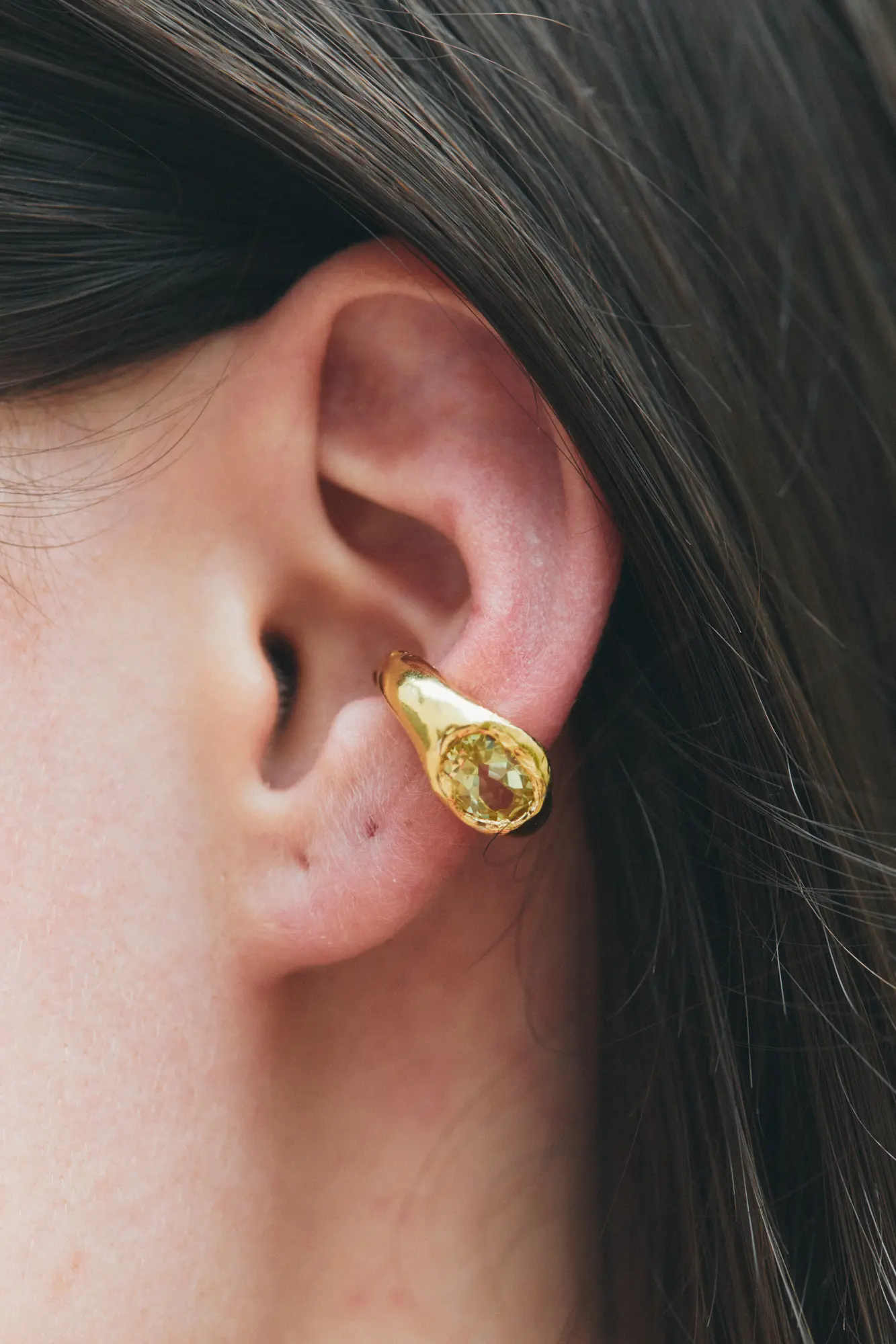 Faro Yellow Ear Cuff - Image 4