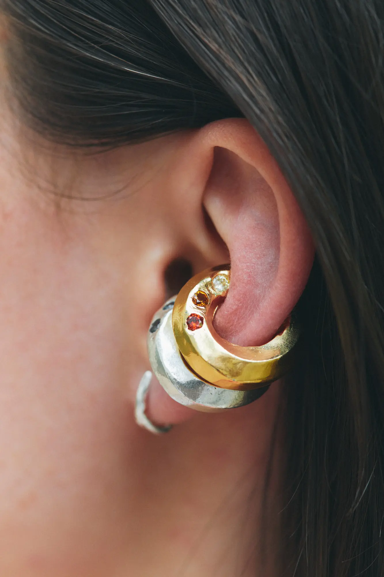 Sol y Sombra Ear Cuff - Image 4